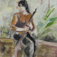 Painted by “D. Anh” in 1967. Subject unknown.